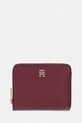 Tommy Hilfiger Peněženka dámská z imitace kůže burgundské AW0AW18758