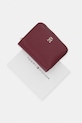 Tommy Hilfiger Peněženka dámská z imitace kůže AW0AW18758 burgundské