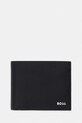 BOSS гаманець чоловічий шкіряний New Crosstown_6cc чорний 50529512