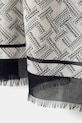 Tommy Hilfiger eșarfă pentru femei, din mătase AW0AW18683 bleumarin AW26