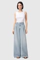 Одежда AllSaints джинсы wide leg для женщин HAZE W073EE голубой