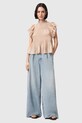 AllSaints джинсы wide leg для женщин HAZE голубой W073EE