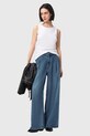 AllSaints джинсы wide leg для женщин HAZE голубой W047EE