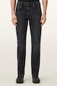 AllSaints jeansy skinny męskie SID czarny M016EE