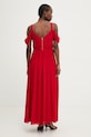 Odzież Morgan sukienka rozkloszowana RVENICE 261.RVENICE czerwony