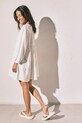 Îmbrăcăminte women'secret rochie de vară din bumbac 5543729 alb