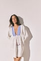 women'secret rochie de vară din bumbac alb 5543729