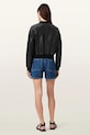 AllSaints szorty damskie jeansowe TAY W051EE granatowy