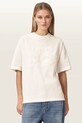 AllSaints tricou de femei din bumbac INSIGNIA alb W125JE