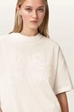 AllSaints tricou de femei din bumbac INSIGNIA alb W125JE