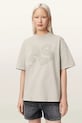 AllSaints tricou de femei din bumbac INSIGNIA gri W125JE