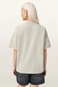 AllSaints tricou de femei din bumbac INSIGNIA W125JE gri AW26
