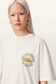 AllSaints T-shirt damski bawełniany SUN biały W122JE