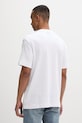 Ρούχα G-Star t-shirt ανδρικό βαμβακερό True regular D28609.C812 λευκό
