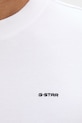 G-Star t-shirt ανδρικό βαμβακερό True regular D28609.C812 λευκό