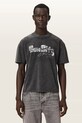 AllSaints T-shirt basic męski bawełniany SUN czarny M056PE