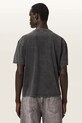 AllSaints T-shirt basic męski bawełniany SUN M056PE czarny AW26