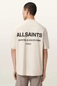 AllSaints футболка мужская хлопковая DREAMER бежевый M036PE