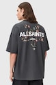 AllSaints tricou pentru bărbați, din bumbac PENTACLE negru M034PE
