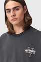 AllSaints tricou pentru bărbați, din bumbac PENTACLE negru M034PE