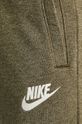 olivová Nike - Kalhoty
