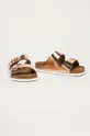 Birkenstock usnjene japonke Arizona roza