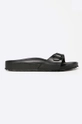 black Birkenstock sliders Madrid Eva Women’s