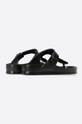 black Birkenstock sliders Gizeh