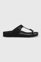 black Birkenstock flip flops Gizeh Men’s