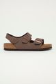 Birkenstock sandały Milano brązowy 634501