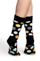 Happy Socks - Skarpetki Big Dot D czarny