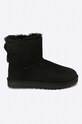 UGG - Обувки Mini Bailey Bow II равен черен 1016501.BLK