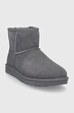 UGG cizme de zăpadă din piele întoarsă Classic Mini II 1016222.GRY gri KW16