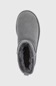 UGG cizme de zăpadă din piele întoarsă Classic Mini II gri 1016222.GRY