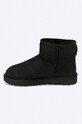 Încălțăminte UGG cizme de zăpadă din piele întoarsă 1016222.BLK negru