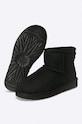 Semišové snehule UGG Classic Mini II 1016222.BLK čierna
