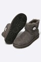 UGG Botki Mini Bailey Button Bling 1016554.GRE szary