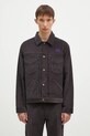 Вельветова куртка Needles Penny Jean Jacket без капюшона фіолетовий PU216