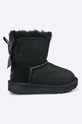 UGG - Buty dziecięce K MINI BAILEY BOW II czarny 1017397T.BLK