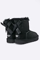 UGG - Detské topánky Mini Bailey Bow II čierna 1017397T.BLK