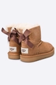 коричневый UGG - Ботинки dziecięce Mini Bailey Bow II