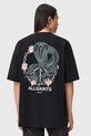 AllSaints t-shirt bawełniany nadruk czarny M032PD