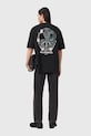 AllSaints t-shirt bawełniany czarny M032PD