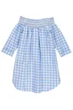 Mek - Детская блузка 122-170 см. голубой