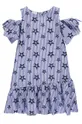 голубой Mek - Детское платье 122 см. Для девочек