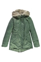 zielony Mek - Parka dziecięca 128-170 cm Dziewczęcy