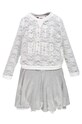 Brums - Sukienka dziecięca 104-128 cm mini szary 173BGIM009.926
