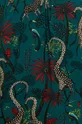 Bluzka damska z kimonowymi rękawami zielona turkusowy