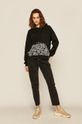 Bluza damska by Keith Haring czarna czarny