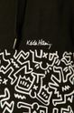 Bluza damska by Keith Haring czarna Damski